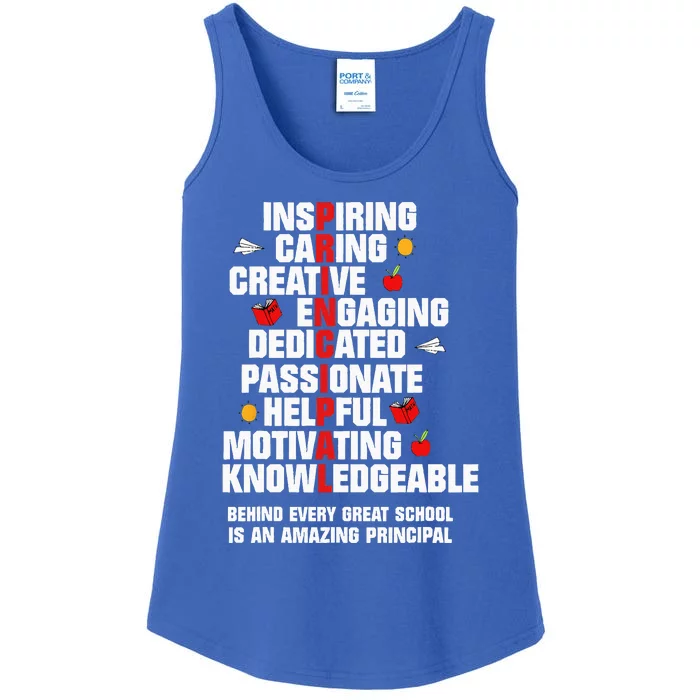 Amazing Principal Inspirational Appreciation Gift Ladies Essential Tank