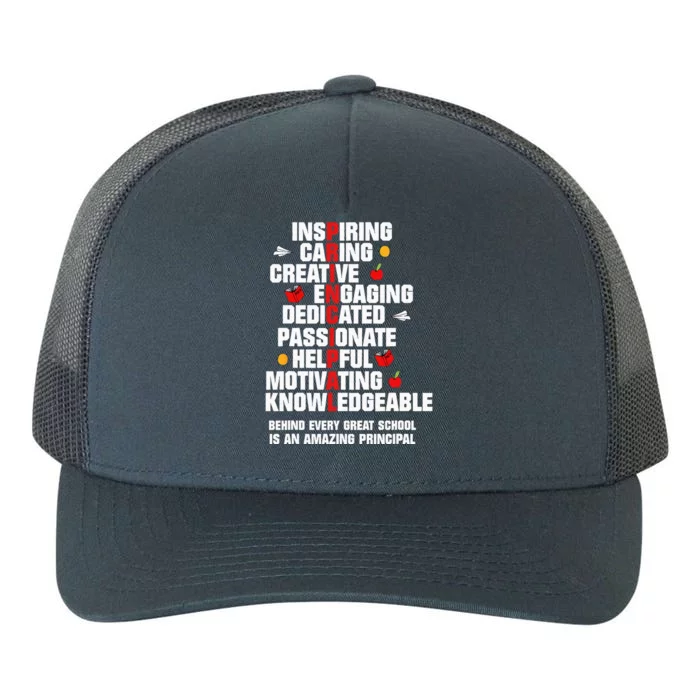 Amazing Principal Inspirational Appreciation Gift Yupoong Adult 5-Panel Trucker Hat