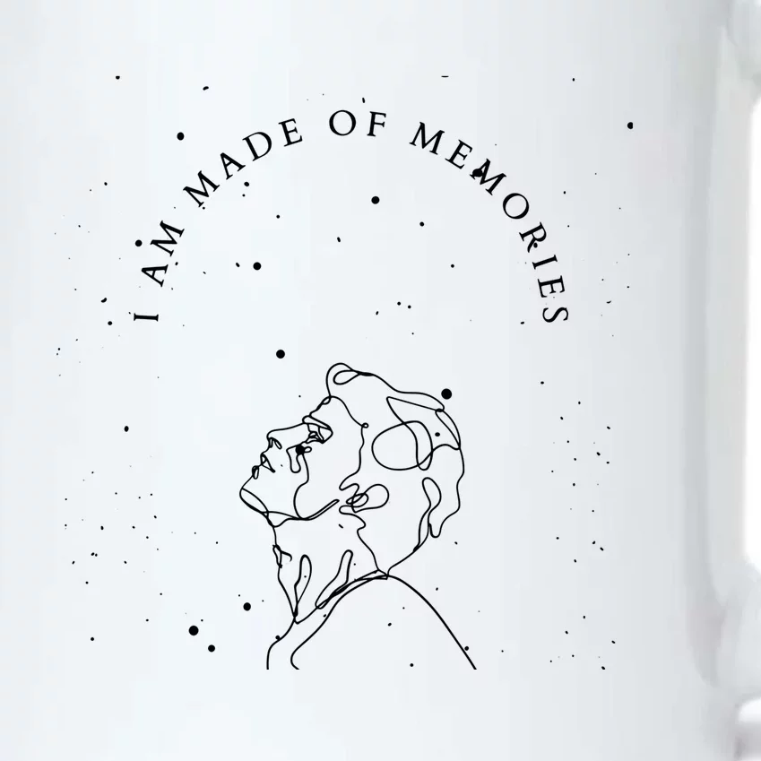 Achilles Patroclus I Am Made Of Memories Poet Song Fan Art Gift Black Color Changing Mug