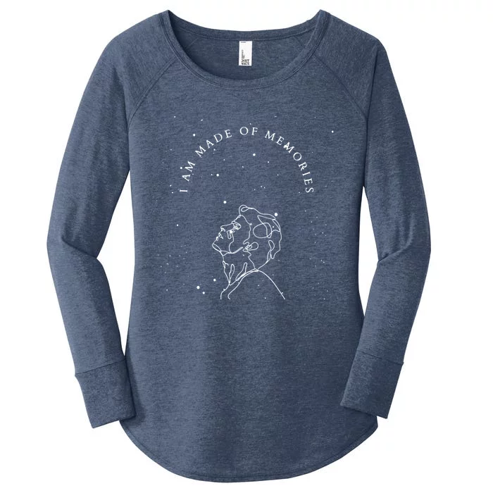 Achilles Patroclus I Am Made Of Memories Poet Song Fan Art Gift Women's Perfect Tri Tunic Long Sleeve Shirt