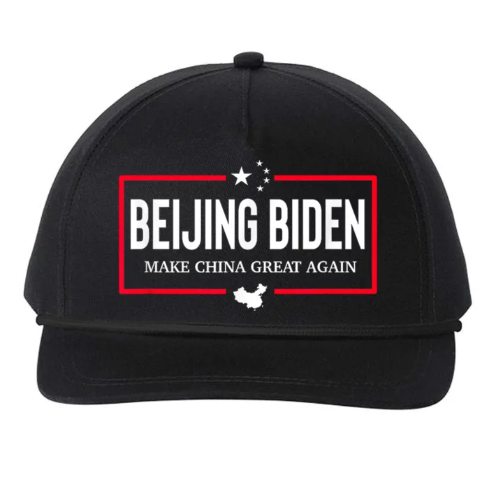 Anti President Joe Biden Gifts Men Women Beijing Biden Snapback Five-Panel Rope Hat