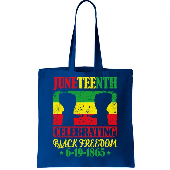 African Pride Juneteenth Celebrating Black Freedom 1865 Meaningful Gift Tote Bag