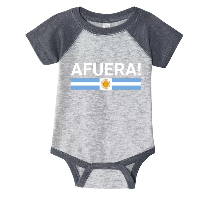 Afuera! President Javier Milei Infant Baby Jersey Bodysuit