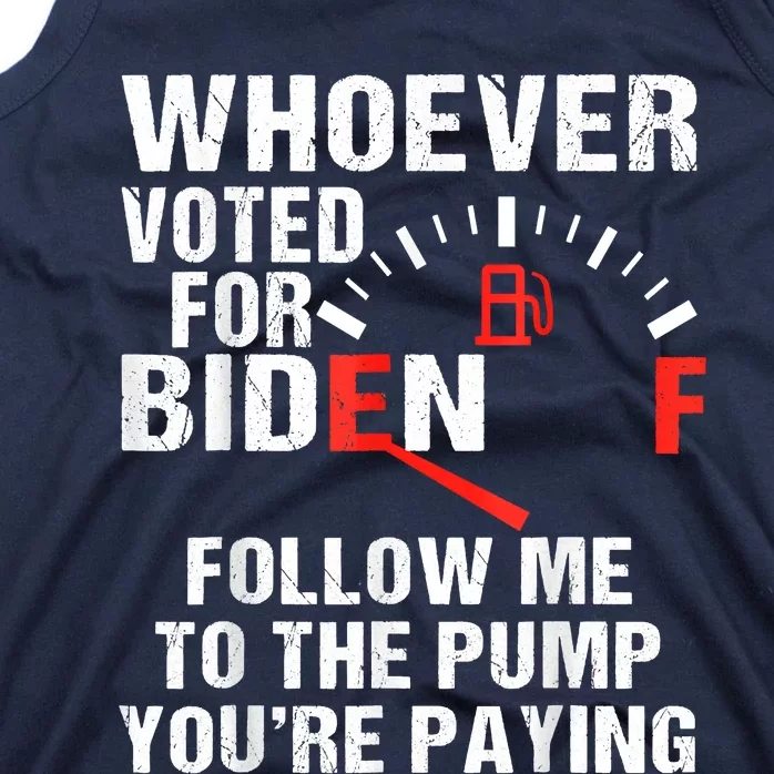 Anti President Joe Biden Owes Republican Gas Money Tank Top