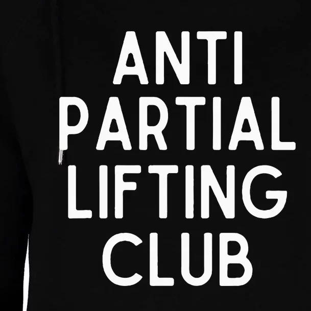 Anti Partial Lifting Club Gym Fitness Powerlifting Womens Funnel Neck Pullover Hood