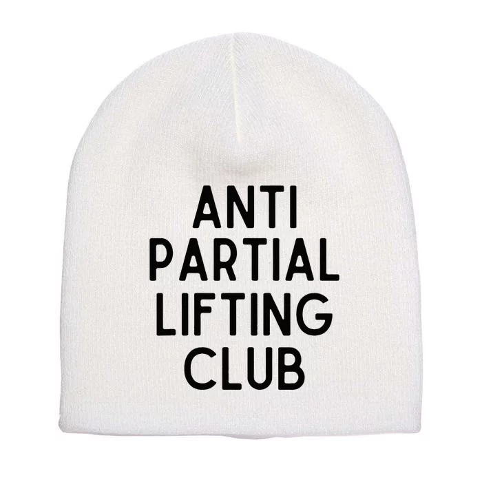 Anti Partial Lifting Club Gym Fitness Powerlifting Short Acrylic Beanie