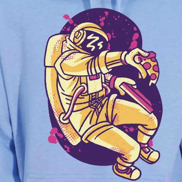 Astronaut Pizza Lover Unisex Surf Hoodie