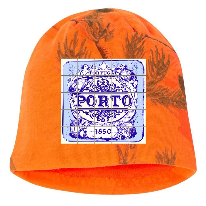 Azulejo Porto Lisbon Azulejos Lisboa Kati - Camo Knit Beanie