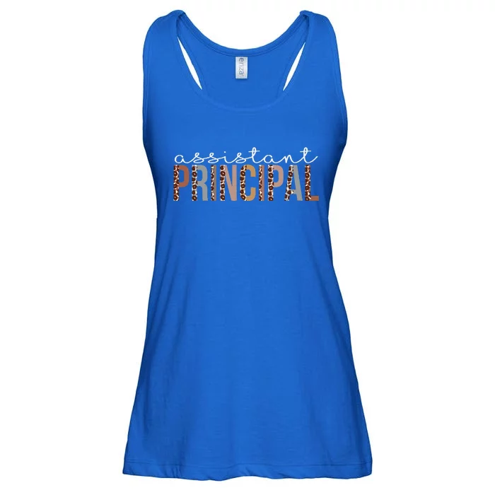 Assistant Principal Leopard Appreciation For Women For Work Ladies Essential Flowy Tank