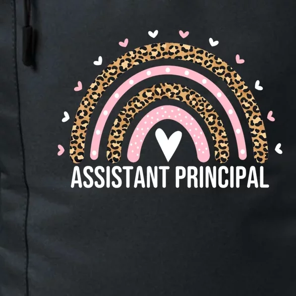 Assistant Principal Leopard Assistant Principals Gift Daily Commute Backpack