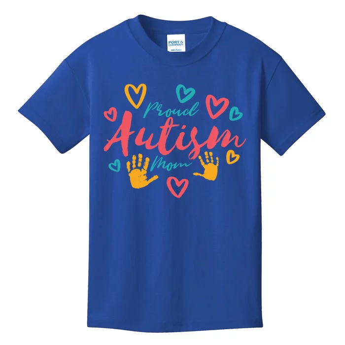 Autism Proud Mom Design Gift Kids T-Shirt