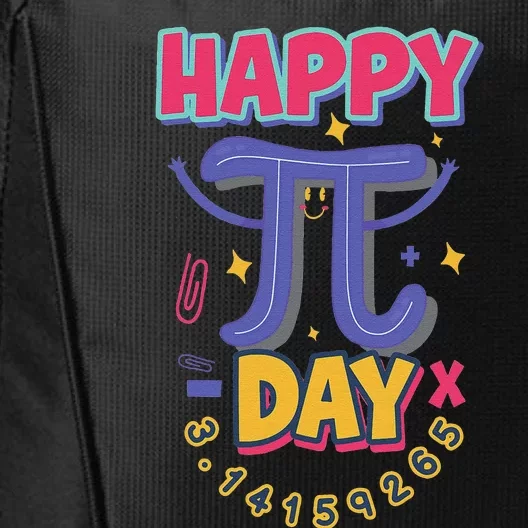 Atom Pi Math Science STEM Gift 3.14 Pi Day City Backpack