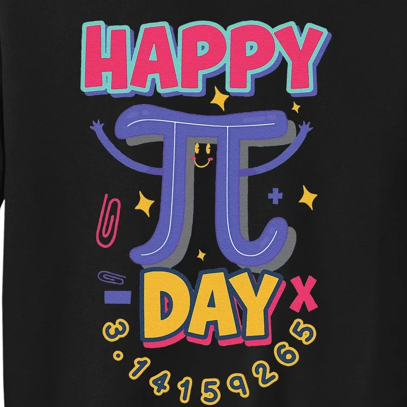 Atom Pi Math Science STEM Gift 3.14 Pi Day Tall Sweatshirt