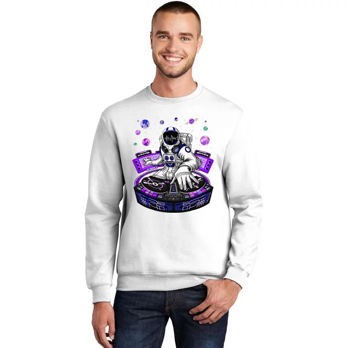 Astronaut Psychedelic Music Dj Psytrance Techno Edm Festival Sweatshirt