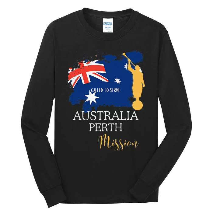 Australia Perth Mormon Lds Mission Missionary Tall Long Sleeve T-Shirt