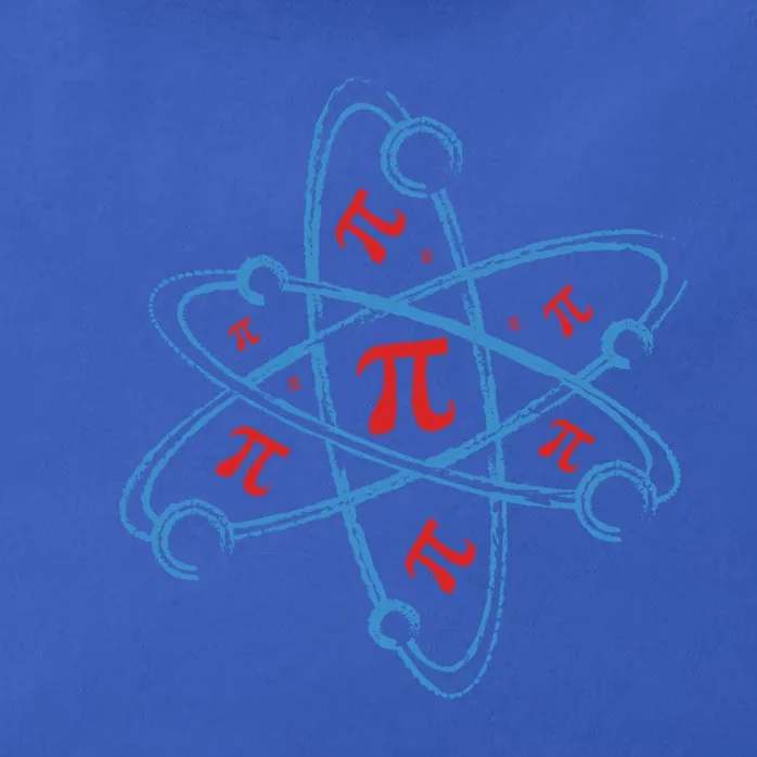 Atom Pi Math Science Stem Gift 3 14 Pi Day Gift Zip Tote Bag