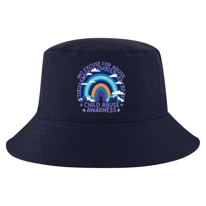 Abuse Prevention Month Awareness April Wear The Blue Gift Cool Comfort Performance Bucket Hat