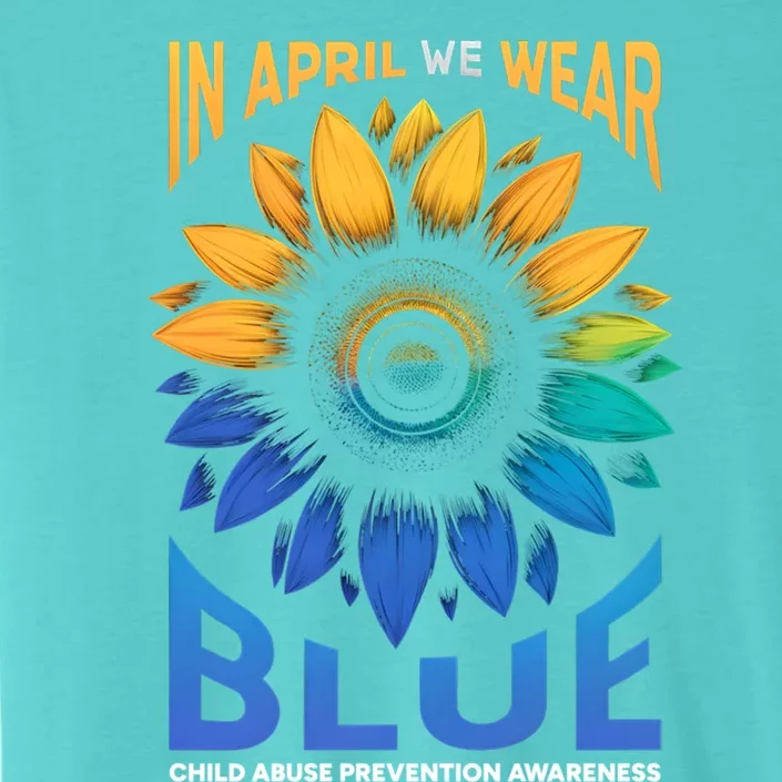 Abuse Prevention Month Awareness Wear The Blue April Gift ChromaSoft Performance T-Shirt