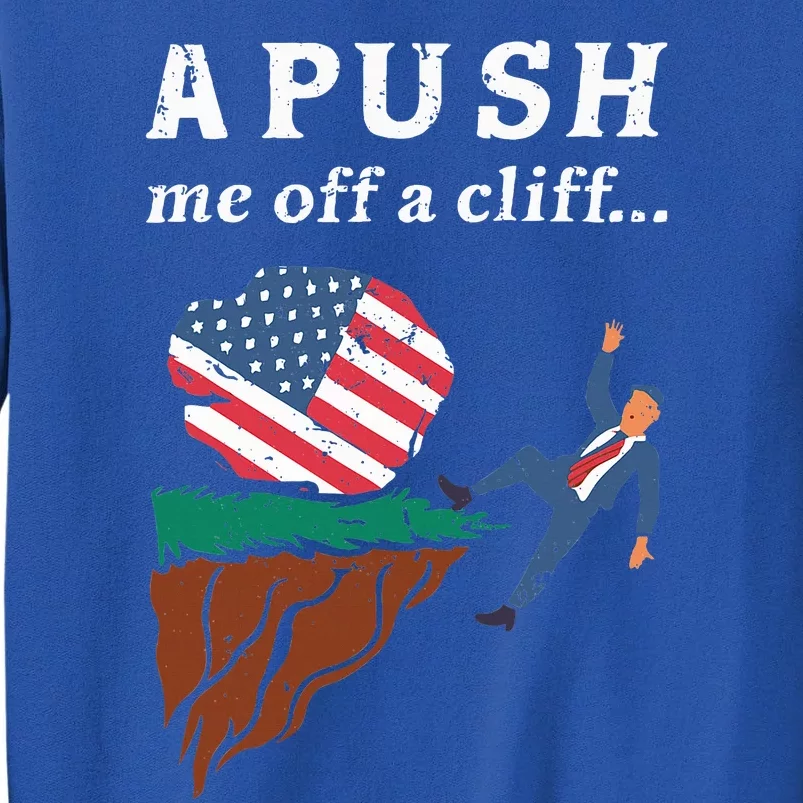 A Push Me Off A Cliff 2024 Ap Exam Students Sweatshirt