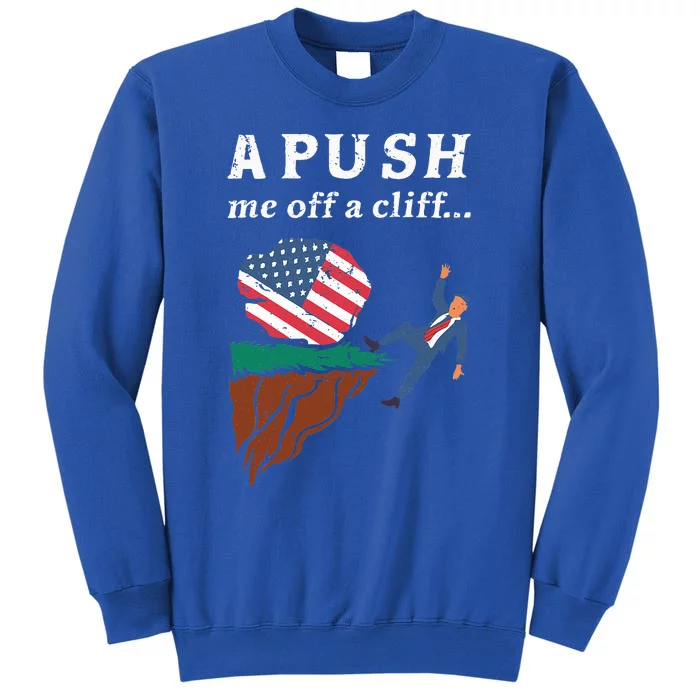 A Push Me Off A Cliff 2024 Ap Exam Students Sweatshirt