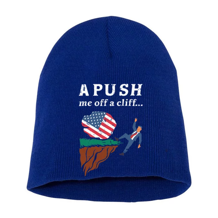 A Push Me Off A Cliff 2024 Ap Exam Students Short Acrylic Beanie