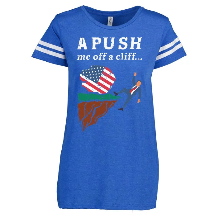 A Push Me Off A Cliff 2024 Ap Exam Students Enza Ladies Jersey Football T-Shirt