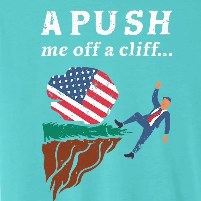 A Push Me Off A Cliff 2024 Ap Exam Students ChromaSoft Performance T-Shirt