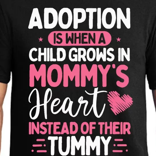 Adopting Parents Mothers Day Mom Foster Mom Adoption Pajama Set