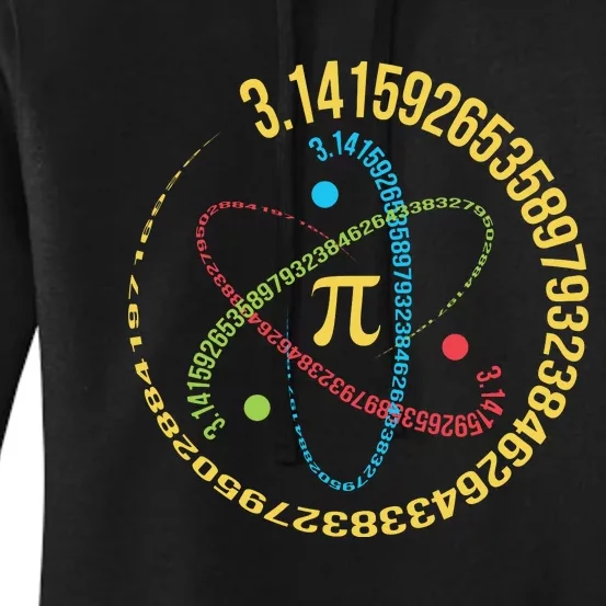 ATOM PI MATH SCIENCE Women's Pullover Hoodie