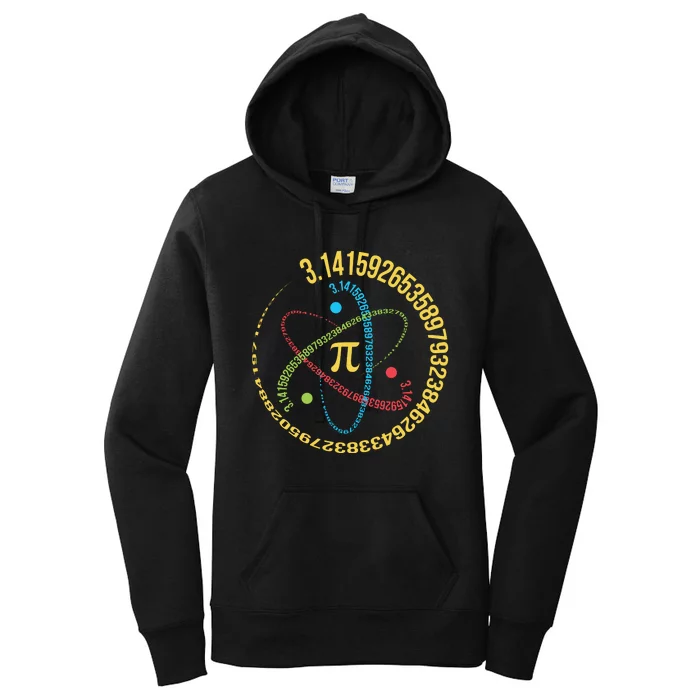 ATOM PI MATH SCIENCE Women's Pullover Hoodie