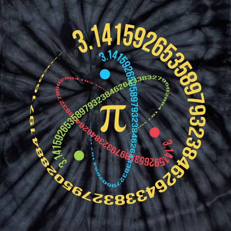 ATOM PI MATH SCIENCE Tie-Dye T-Shirt