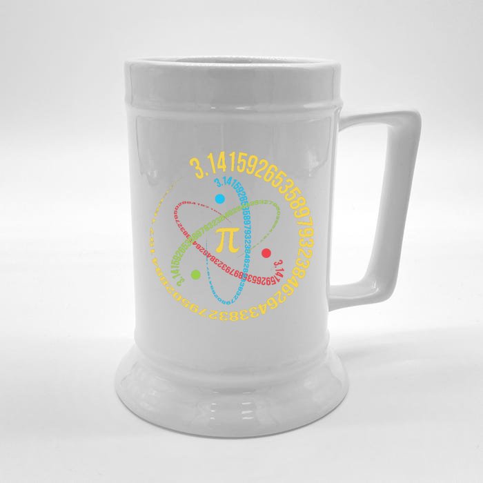 ATOM PI MATH SCIENCE Front & Back Beer Stein