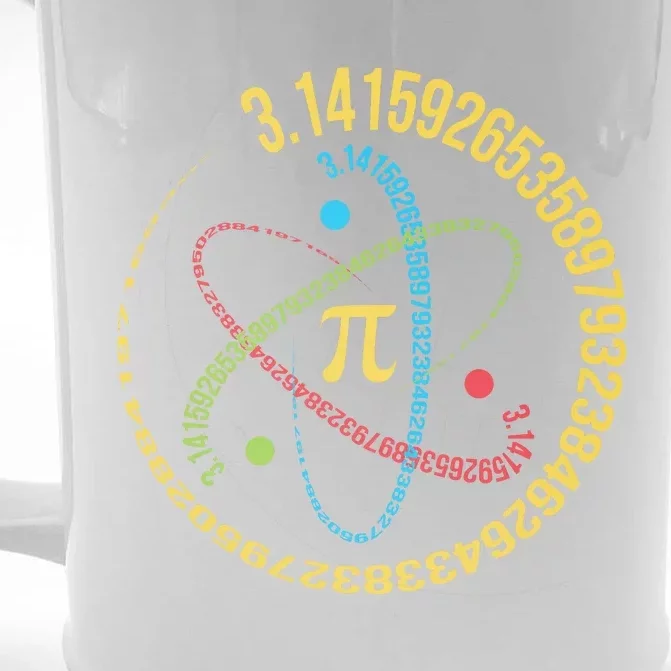 ATOM PI MATH SCIENCE Front & Back Beer Stein