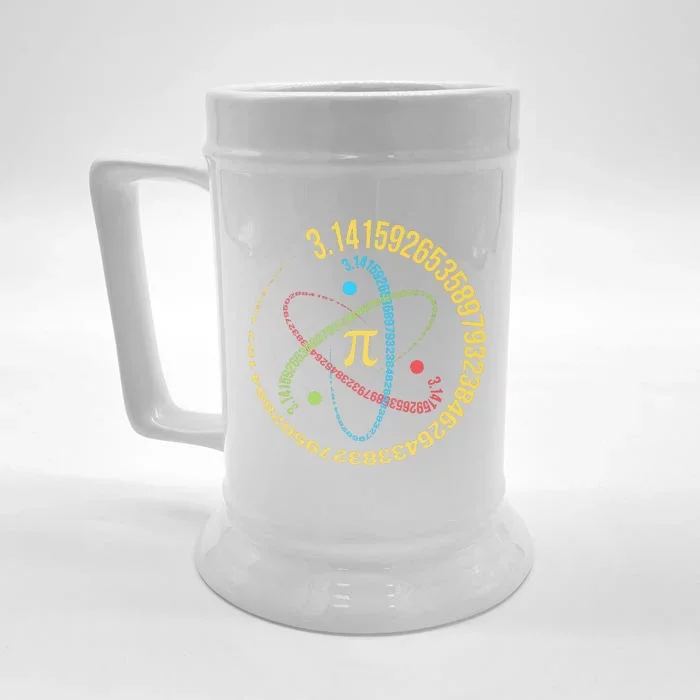 ATOM PI MATH SCIENCE Front & Back Beer Stein