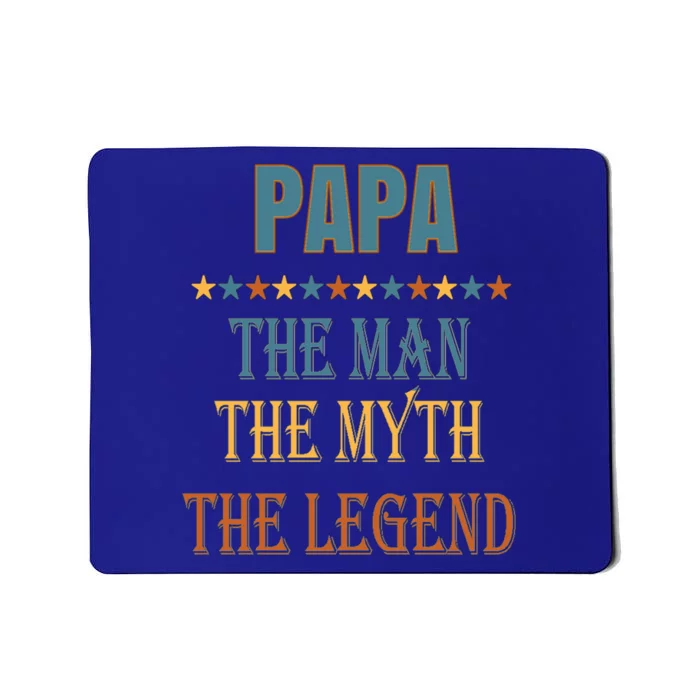 Affordable Papa Myth Legend Funny Gift For Grandparents Cute Gift Mousepad