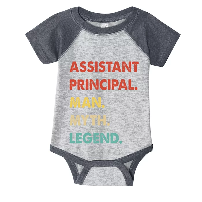 Assistant Principal Man Myth Legend Infant Baby Jersey Bodysuit