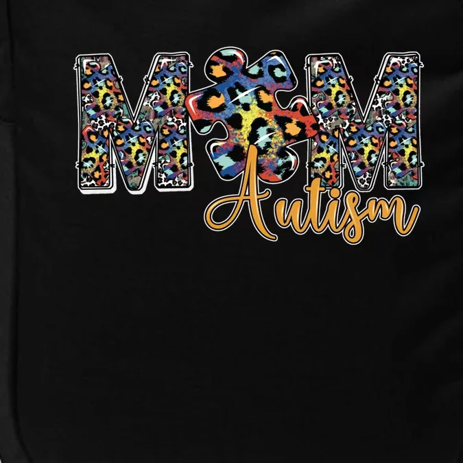 Autism Puzzle Mom Life Autistic Autism Awareness Mom Gift Impact Tech Backpack