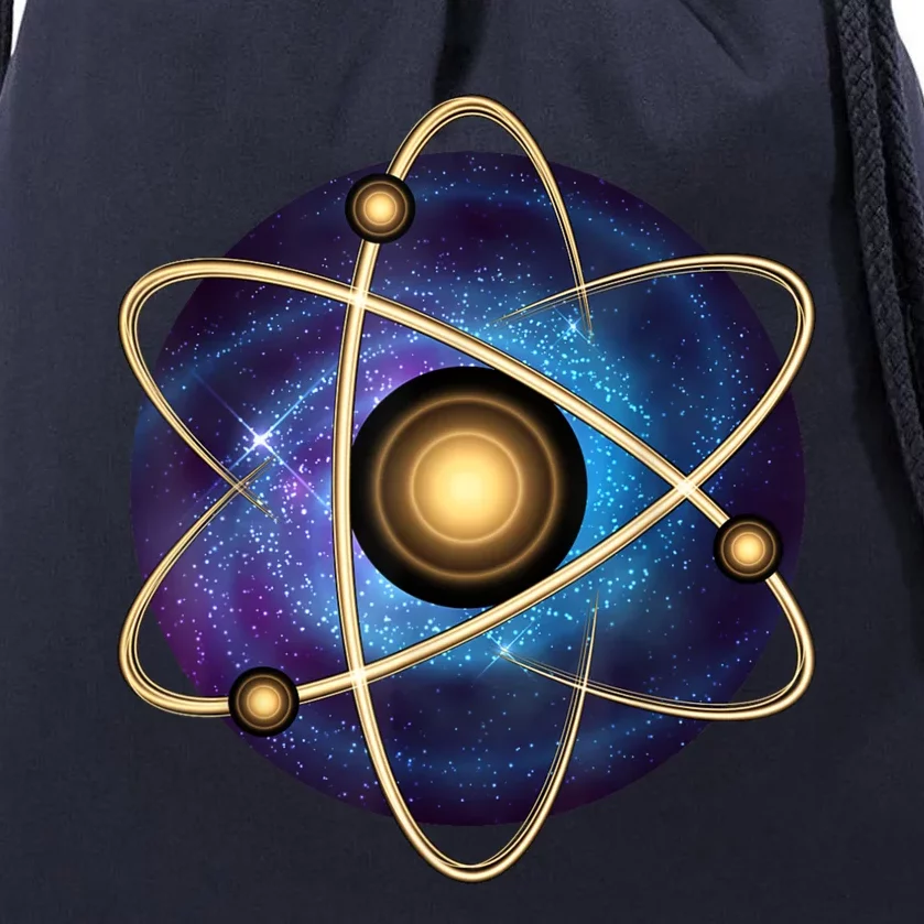 Atom Proton Neutron Physics Drawstring Bag