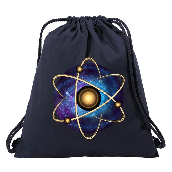 Atom Proton Neutron Physics Drawstring Bag