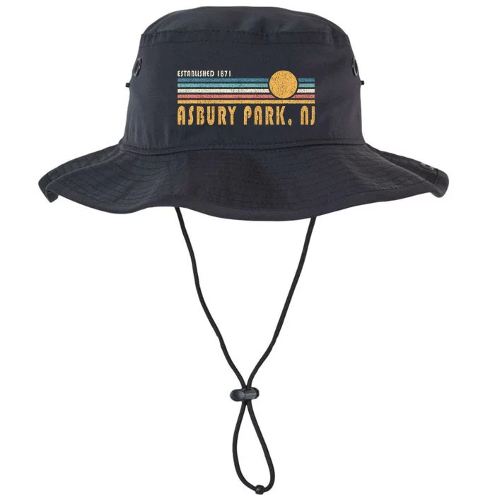 Asbury Park Nj Souvenir New Jersey Vacation Memorabilia Legacy Cool Fit Booney Bucket Hat