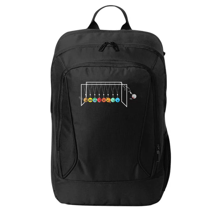 Astrophysicist Planets Newton´S Cradle City Backpack