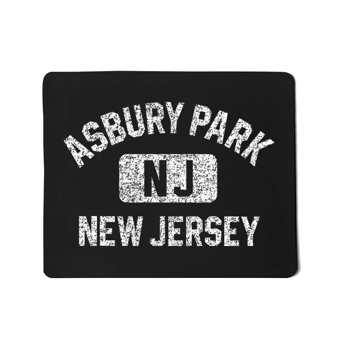 Asbury Park Nj New Jersey Gym Style Mousepad