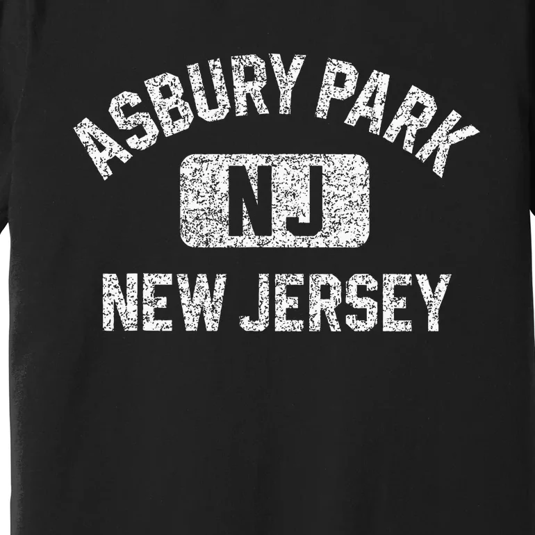 Asbury Park Nj New Jersey Gym Style Premium T-Shirt