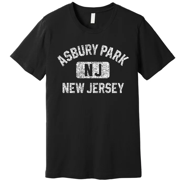 Asbury Park Nj New Jersey Gym Style Premium T-Shirt