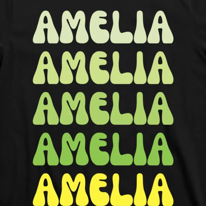 Amelia Personal Name Cute Gift T-Shirt