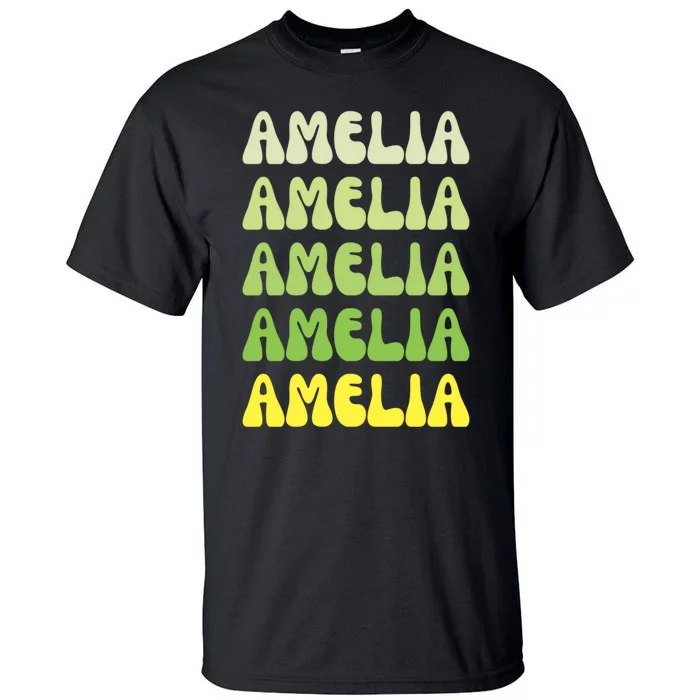 Amelia Personal Name Cute Gift Tall T-Shirt