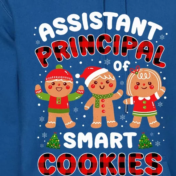 Assistant Principal Of Smart Cookies Buffalo Plaid Christmas Premium Hoodie