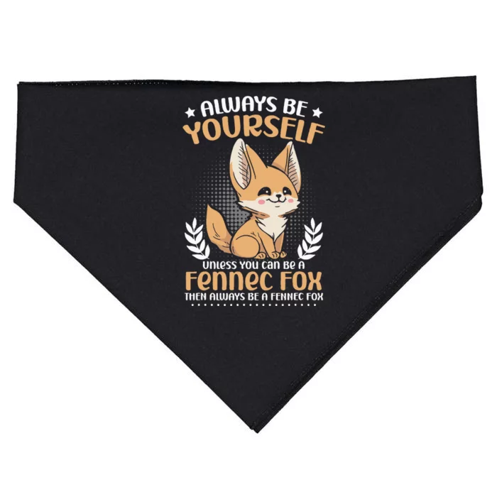 Adorable Pet Owner Fennec Foxes Fox USA-Made Doggie Bandana