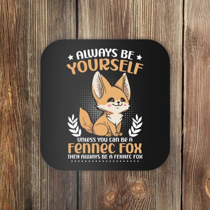 Adorable Pet Owner Fennec Foxes Fox Coaster