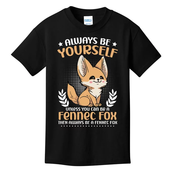 Adorable Pet Owner Fennec Foxes Fox Kids T-Shirt